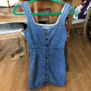 Denim dress Urban Outfitters